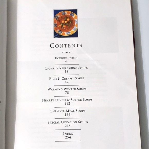 SOUP by Deborah Mayhew Hard Cover Cookbook 200 Soup Recipes Fr Around The World - Picture 2 of 10